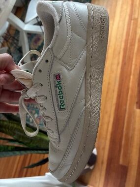 Reebok Women's Club C 85 Sneakers - Cream and Green